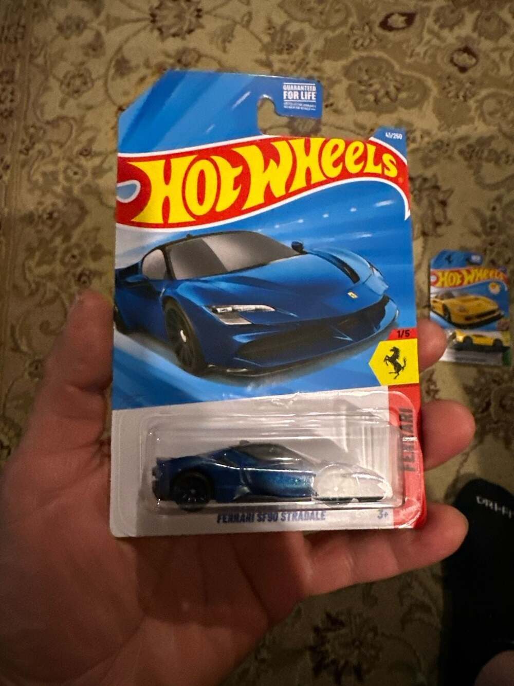 Hot Wheels Ferrari SF90 Stradale Blue Mainline Case B 41/250